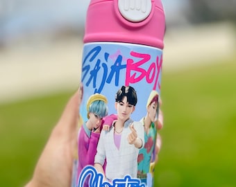 K-pop Saja Boys Inspired Tumbler - Huntrix Water Bottle 12oz-20oz