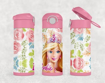 Doll inspired Kids Bottle 12oz and 20oz School Cups