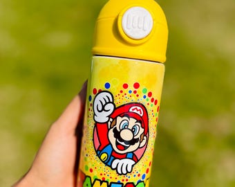 Thermos Stainless Steel Funtainer Water Bottle With Straw Mario (14 Oz) Delivery Or Pickup Near Me - View #6