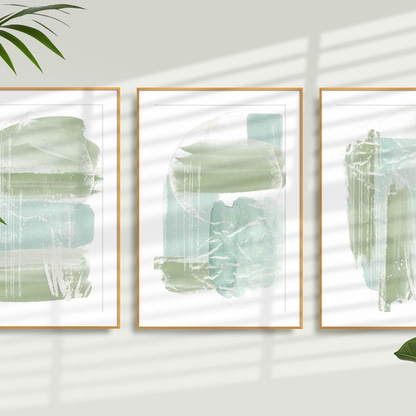 Mint Green Wall Art Etsy