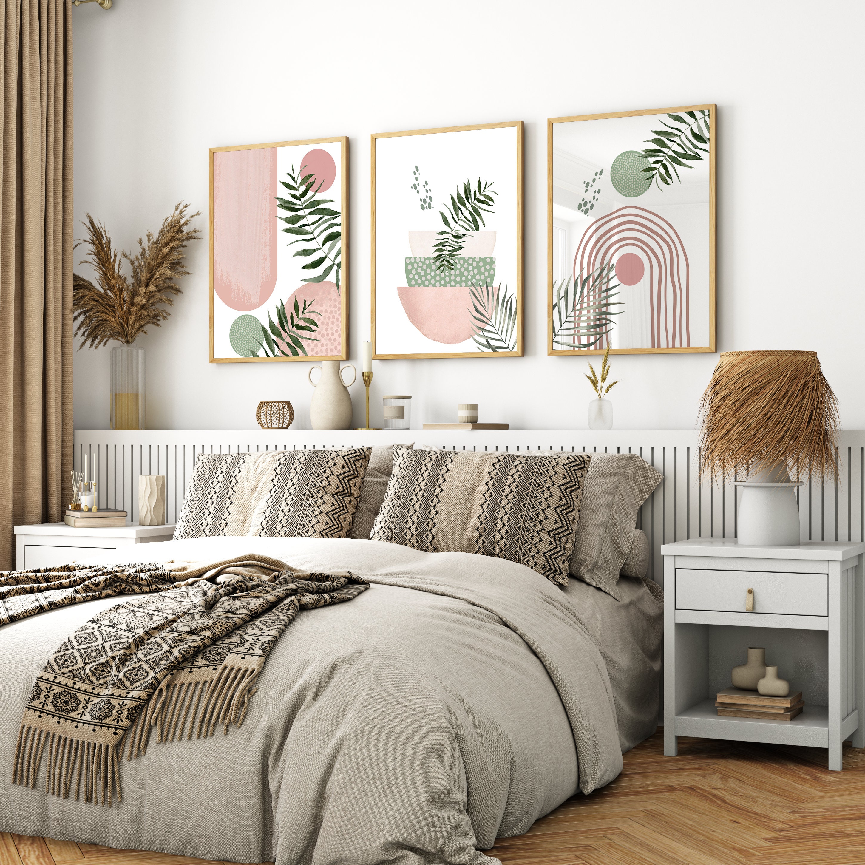 YunBey 3-Piece Boho Style Wall Decoration