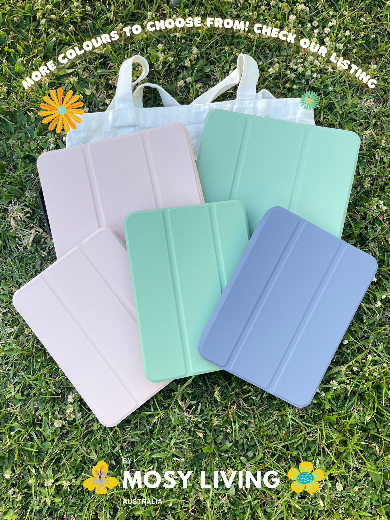 Lavender Purple iPad Smart Case for iPad Clear Back Etsy