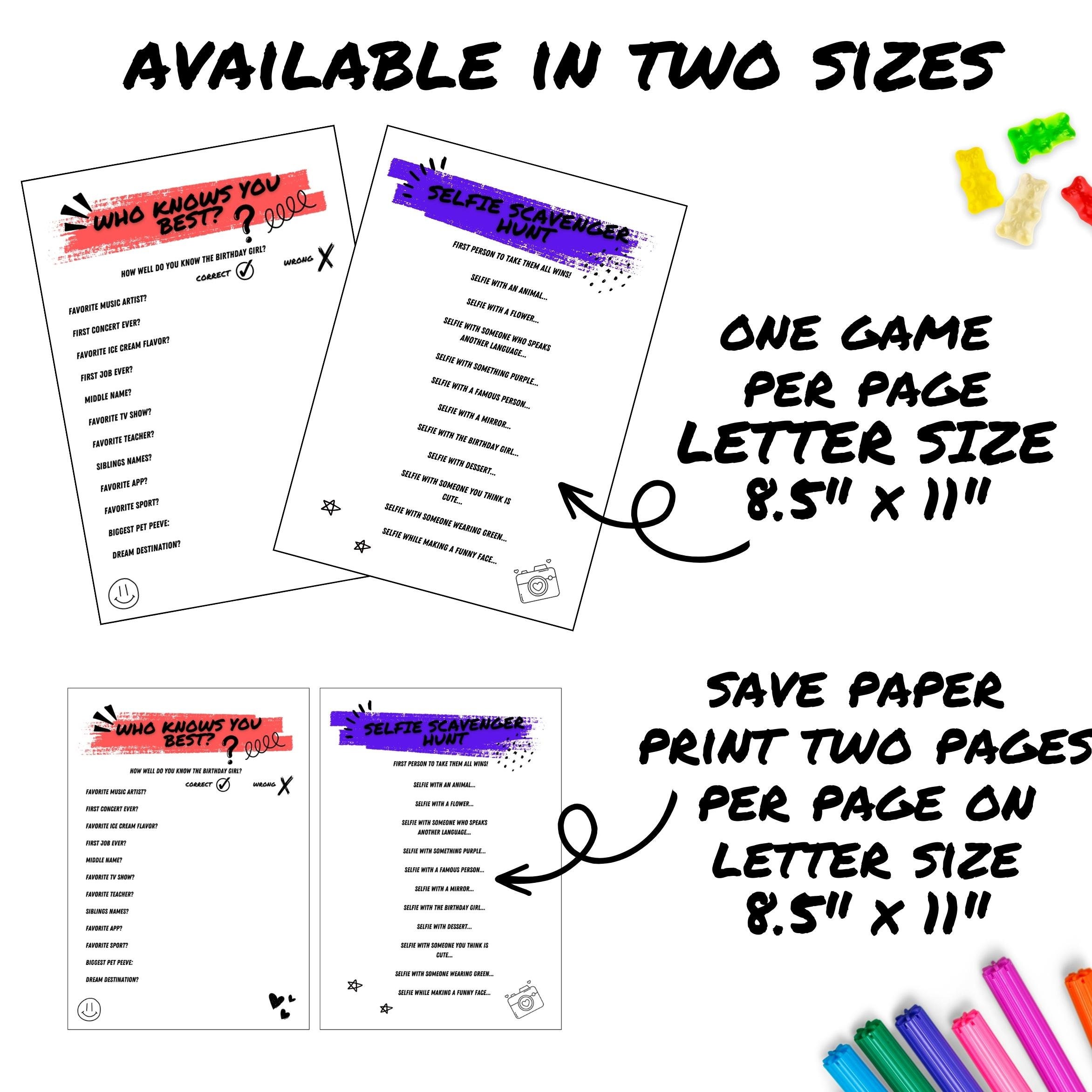 Tween Teen Girl Birthday Games Party Games Teenager Party Favor tween-teen-girl-birthday-games-party-games-teenager-party-favor