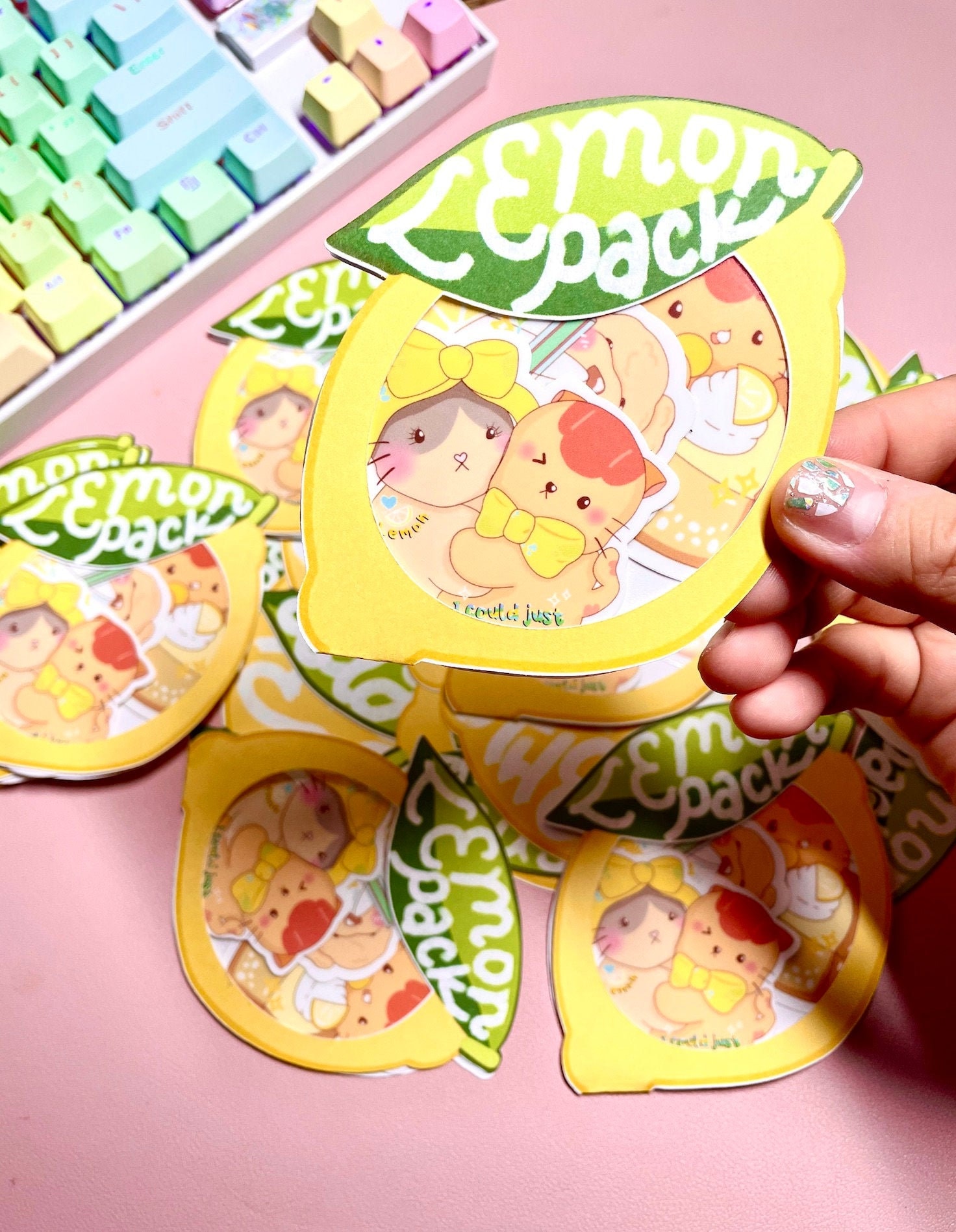 レモンコレクション | ステッカー 3 枚パック、デコレーション