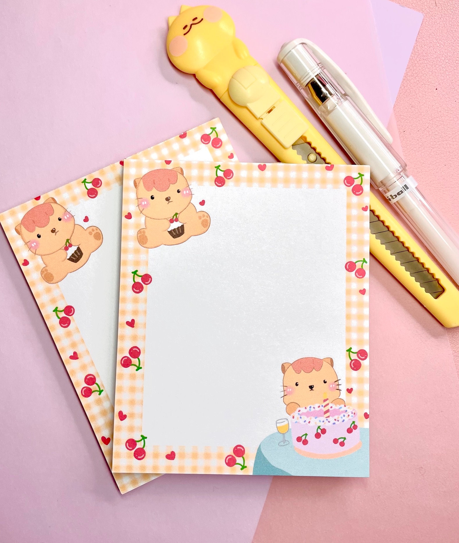 sticky note ins large writeable index card student English word card 150  thickened memo note cards cute memo pads kawaii decor