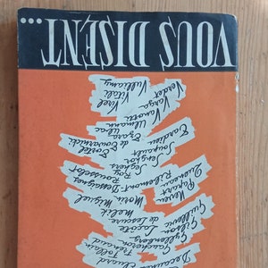 Vous disent..., Marches latines, First Edition, 1950