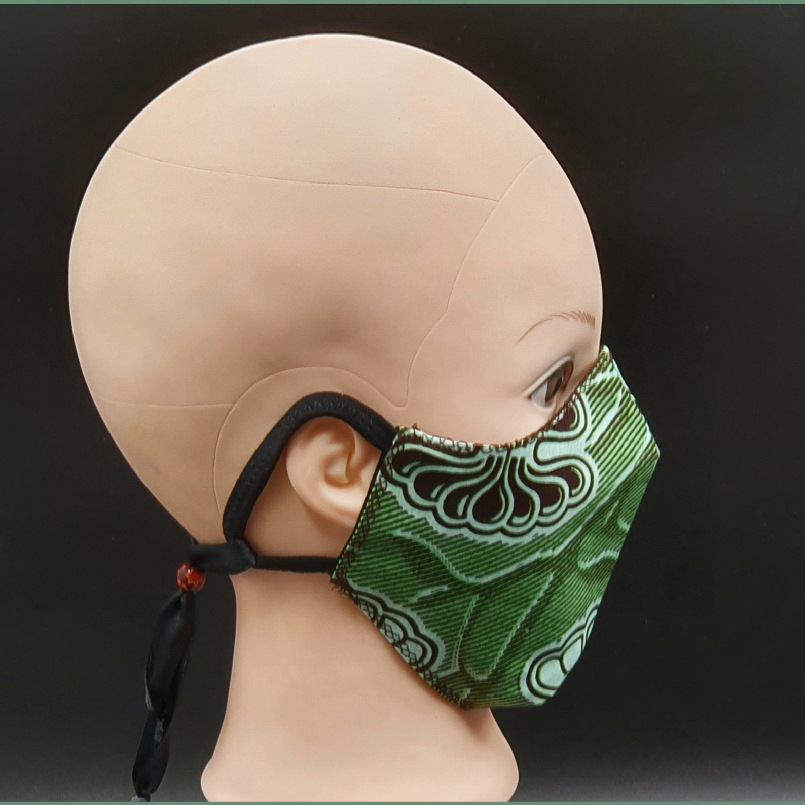 Handmade Face Mask Reusable African Wax print FaceMask Etsy