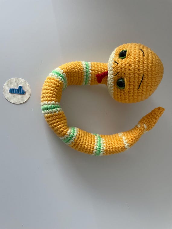 手作りの赤ちゃんヘビのぬいぐるみの詰め合わせ。 - Etsy 日本