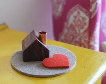 Little Love Shack Candlestick Holder Set- Can Be Personalized