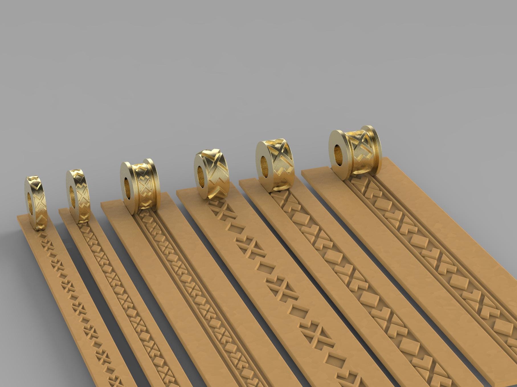 Leather and Clay Embossing Rollers | Pattern Rollers | 3D Borders ...