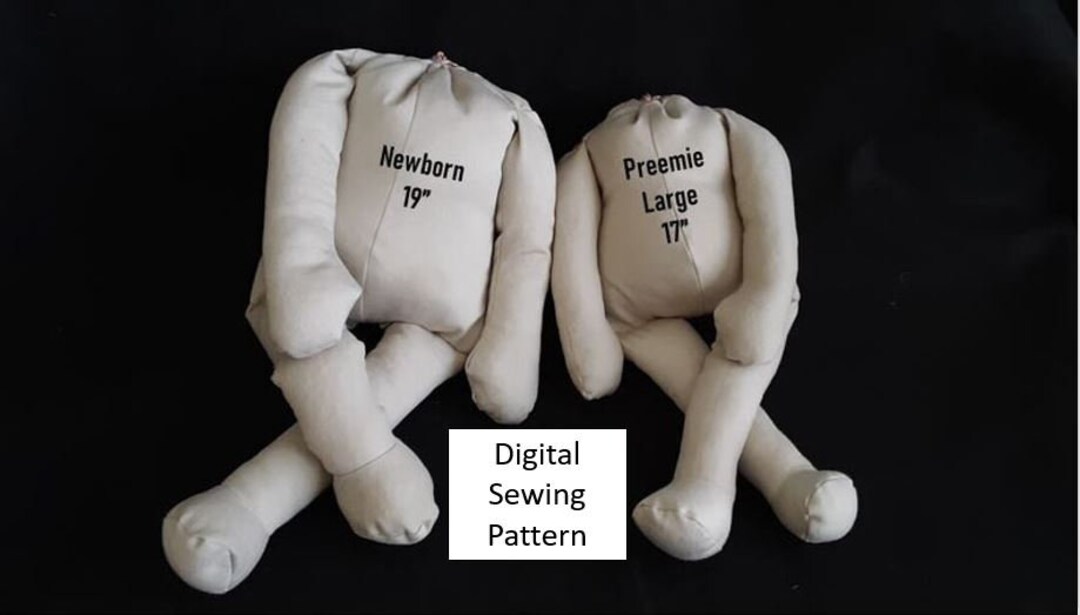 Cuddle Body Pattern Doll Baby Cuddle Body Sewing Patterns 5 Sizes That Can Wear - Etsy UK
