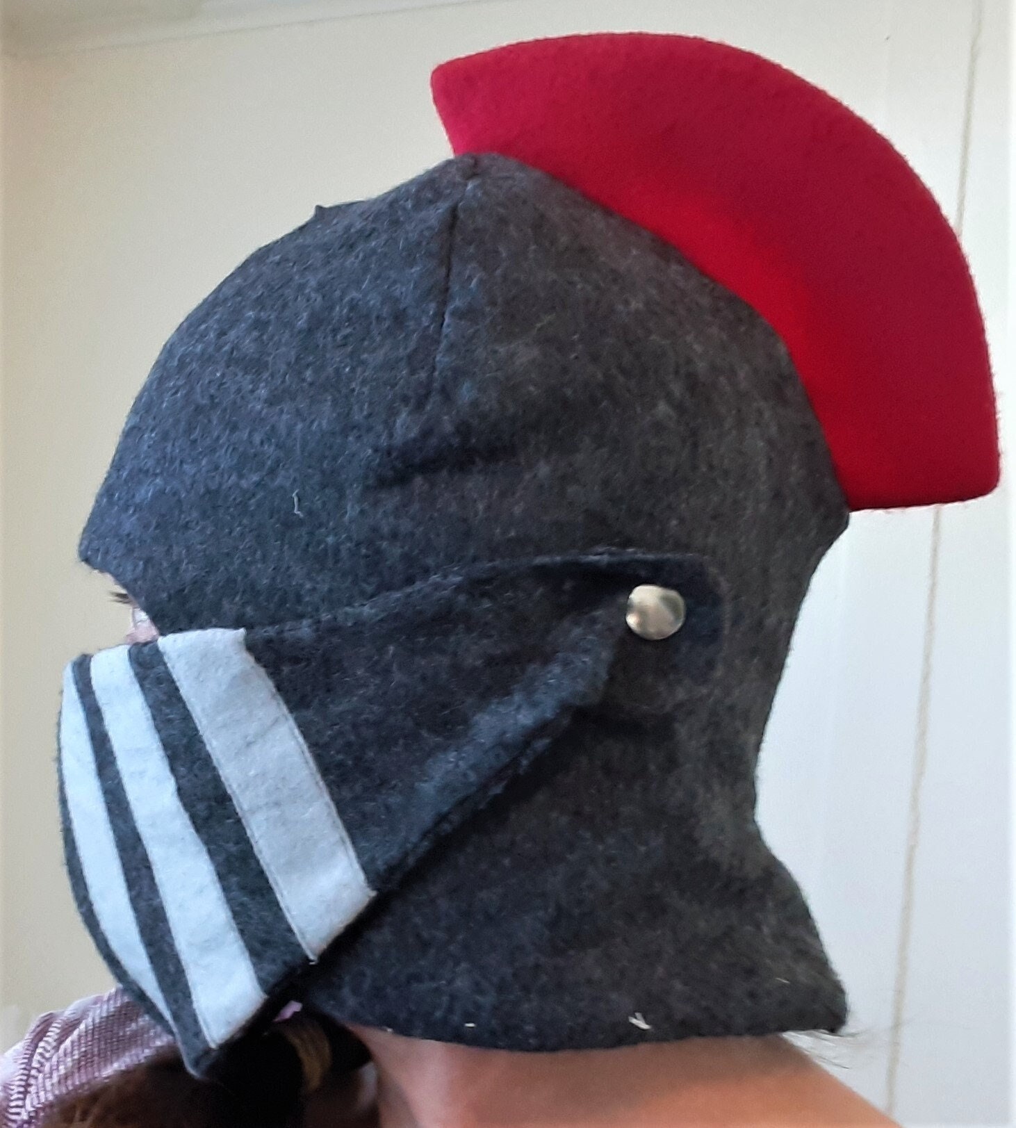 Knight's Helmet Hat Sewing Pattern 5 Sizes in One PDF 