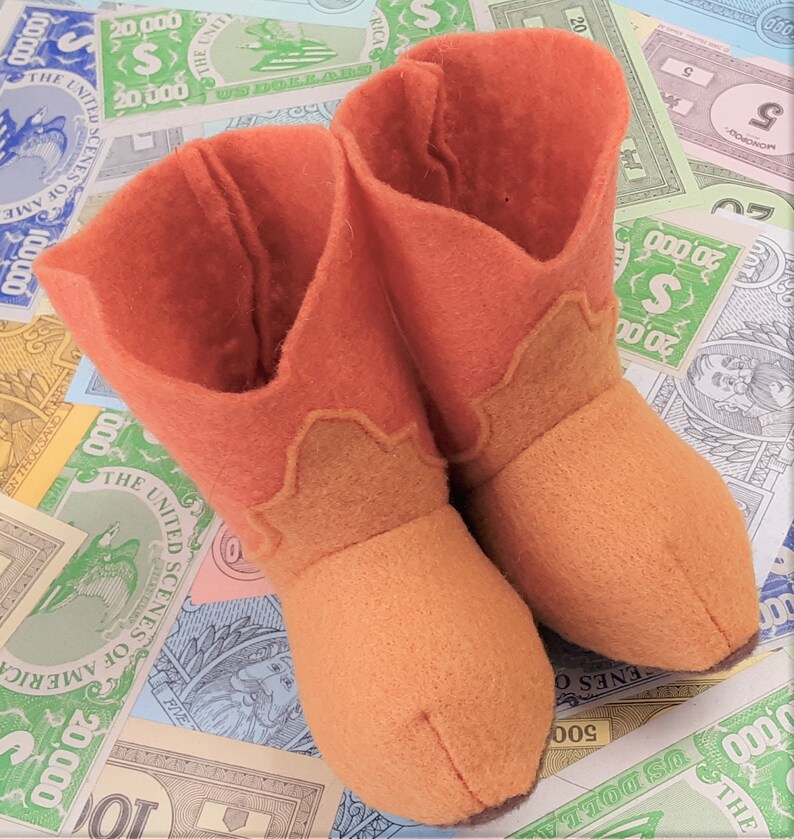 Baby Cowboy Boot Sewing Pattern 4 Sizes Etsy