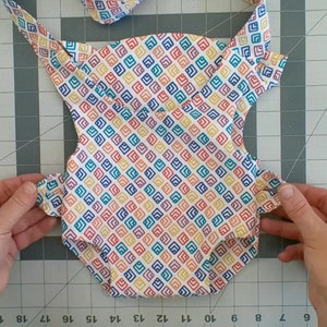 Doll Baby Sling Carrier Sewing Pattern in Multiple Sizes (all in One ...