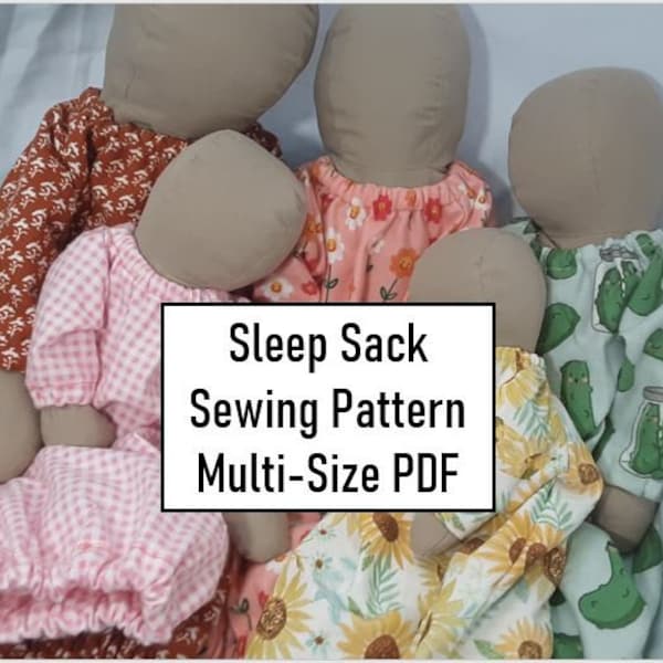 Sleep Sack Sewing Pattern - Etsy