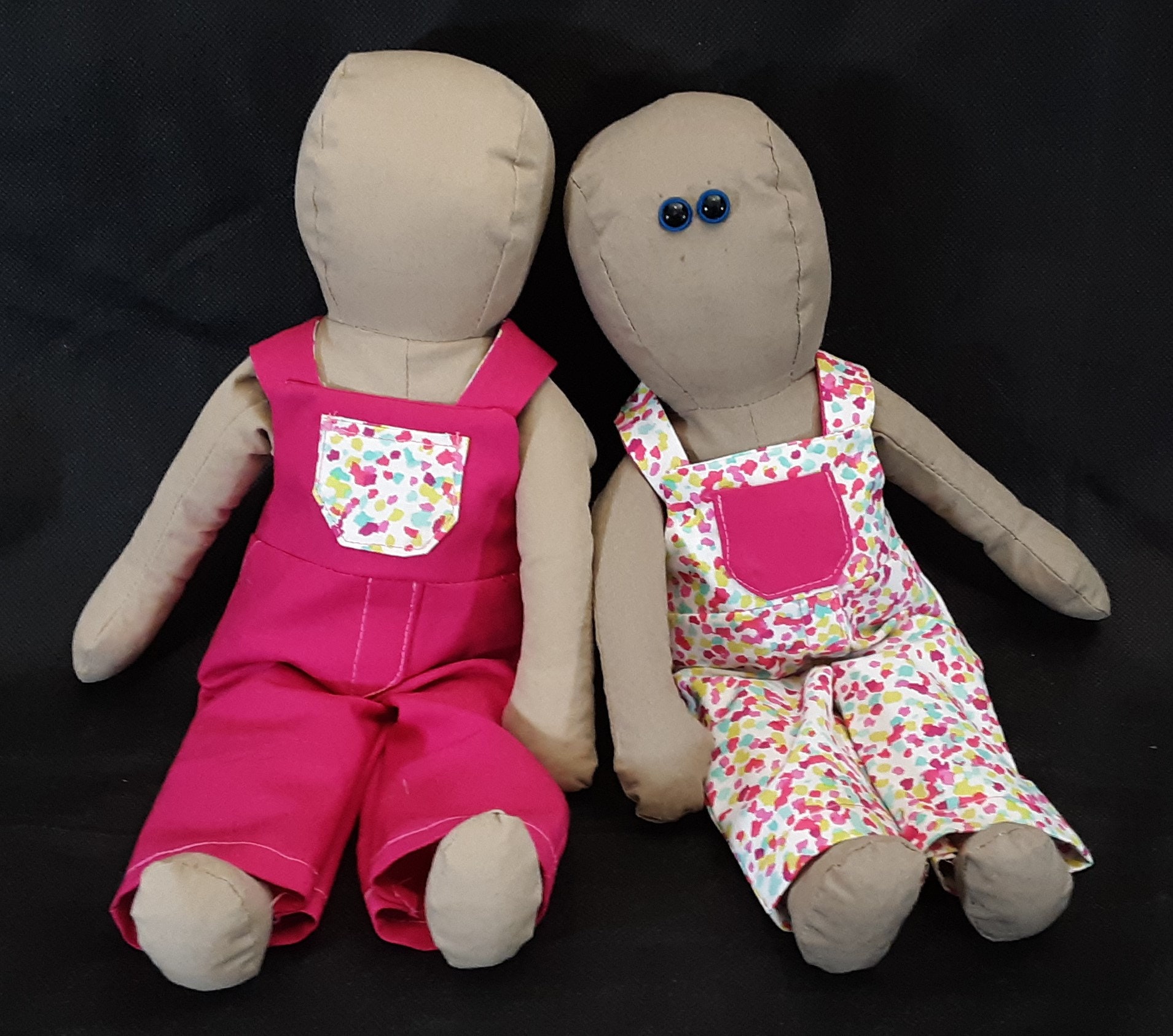Doll Overalls Sewing Pattern and Tutorial With Six Sizes in Etsy