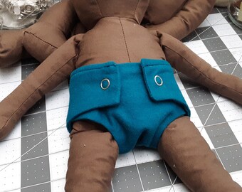 Easy Diaper Sewing Pattern with Snap, Pin or Velcro Closures with Picture Instructions Simple for Beginners in five sizes