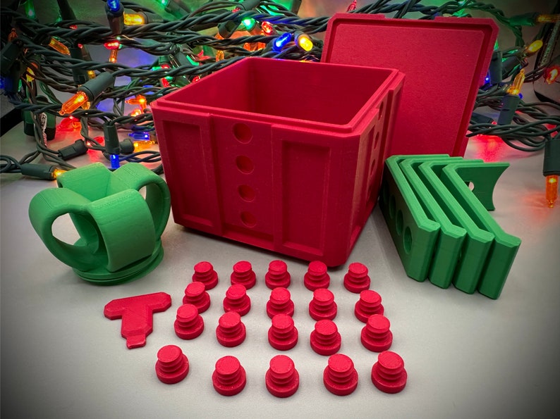 3D Printed Annoying Gift Box Puzzle Box Etsy