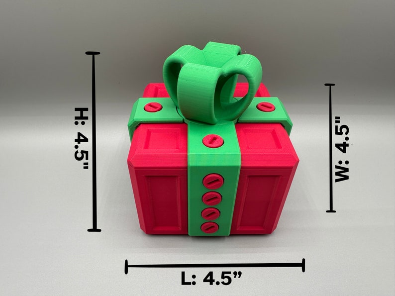 3D Printed Annoying Gift Box Puzzle Box Etsy