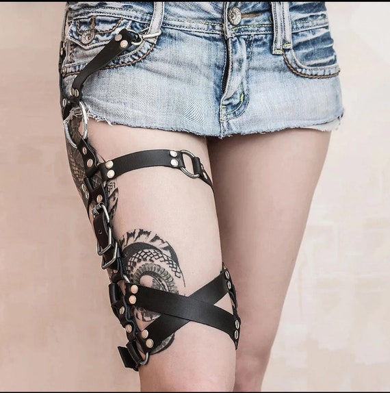 Thigh high harness cheap