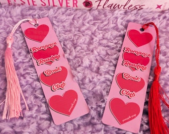 Romance Reader Book Club Bookmark, Smut Bookmark, Reading Gifts, Romance Bookmark, Spicy Bookmark, Bookish Gifts, Romance Books, Smut Reader