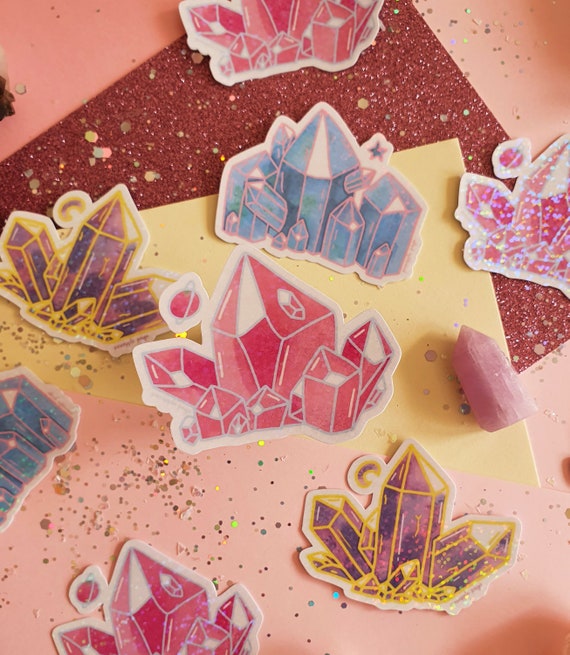 Glitter Holographic Stickers