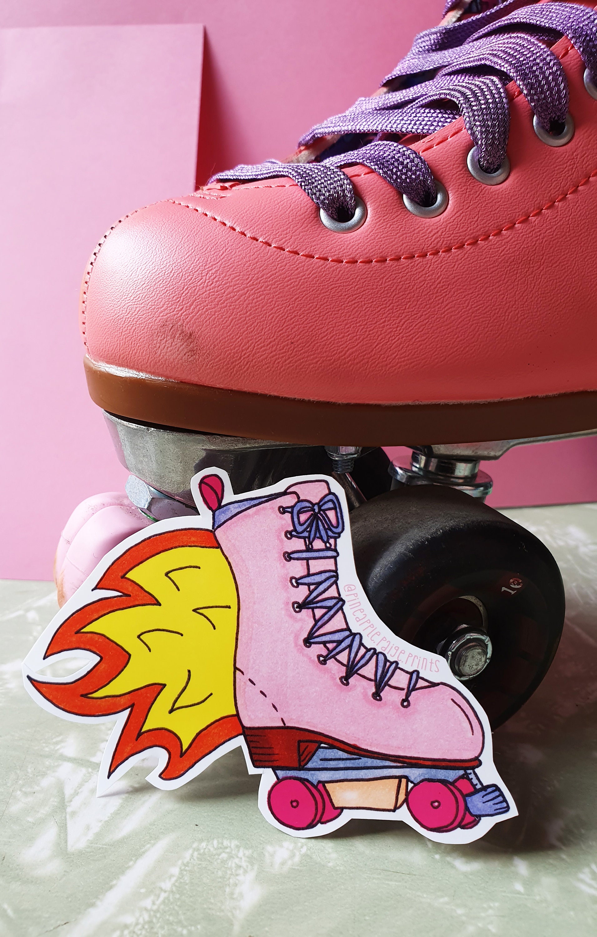 Roller Skate Stickers Roller Derby Helmet Sticker Laptop Etsy