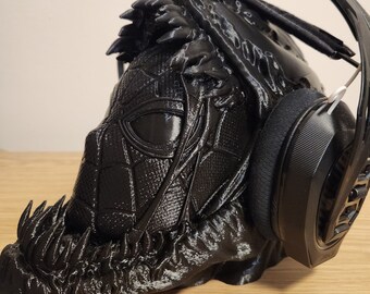 Spiderman Venom Headphone Stand STL File: 3D Printing Digital