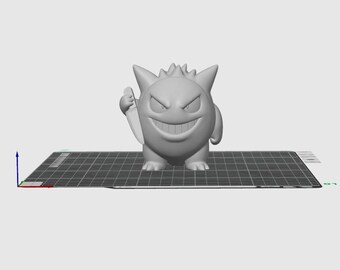 Archivo STL de Gengar Michael Myers: Modelo de impresión 3D (Descarga digital)