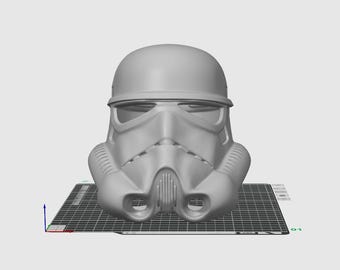 Archivo STL de soporte para auriculares de Stormtrooper: Impresión 3D, decoración para videojuegos (descarga digital)