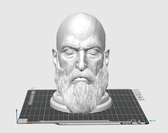 Archivo STL del soporte para auriculares de Kratos: Impresión 3D (descarga digital)