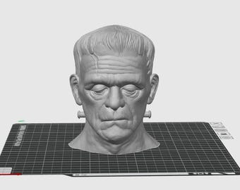 Archivo STL de soporte para auriculares Frankenstein: Impresión 3D, decoración para videojuegos