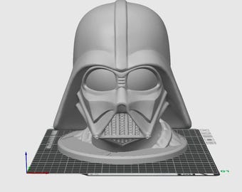 Archivo STL del soporte para auriculares de Darth Vader: Modelo para impresión 3D (descarga digital)