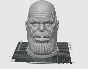 Soporte para auriculares Thanos (archivo STL). Archivo STL para impresión digital 3D.
