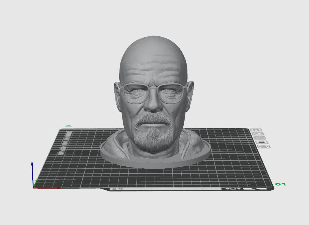 Walter white bust - Etsy 日本