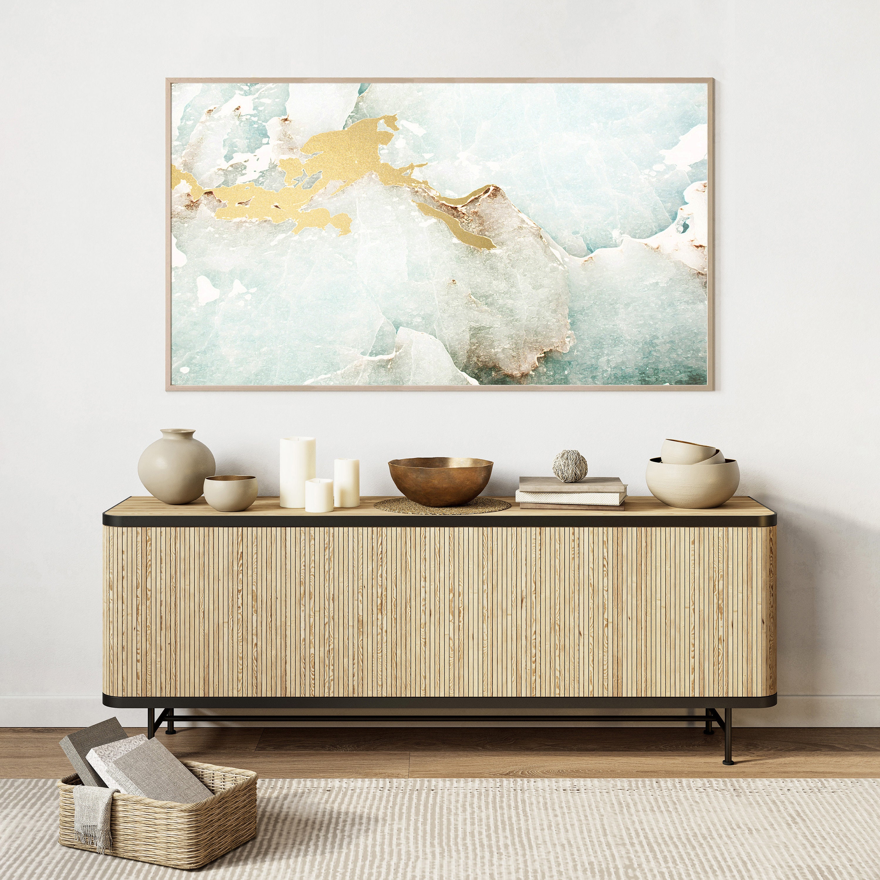 Frame TV Art Gold Detail Samsung Art TV Digital Download Etsy