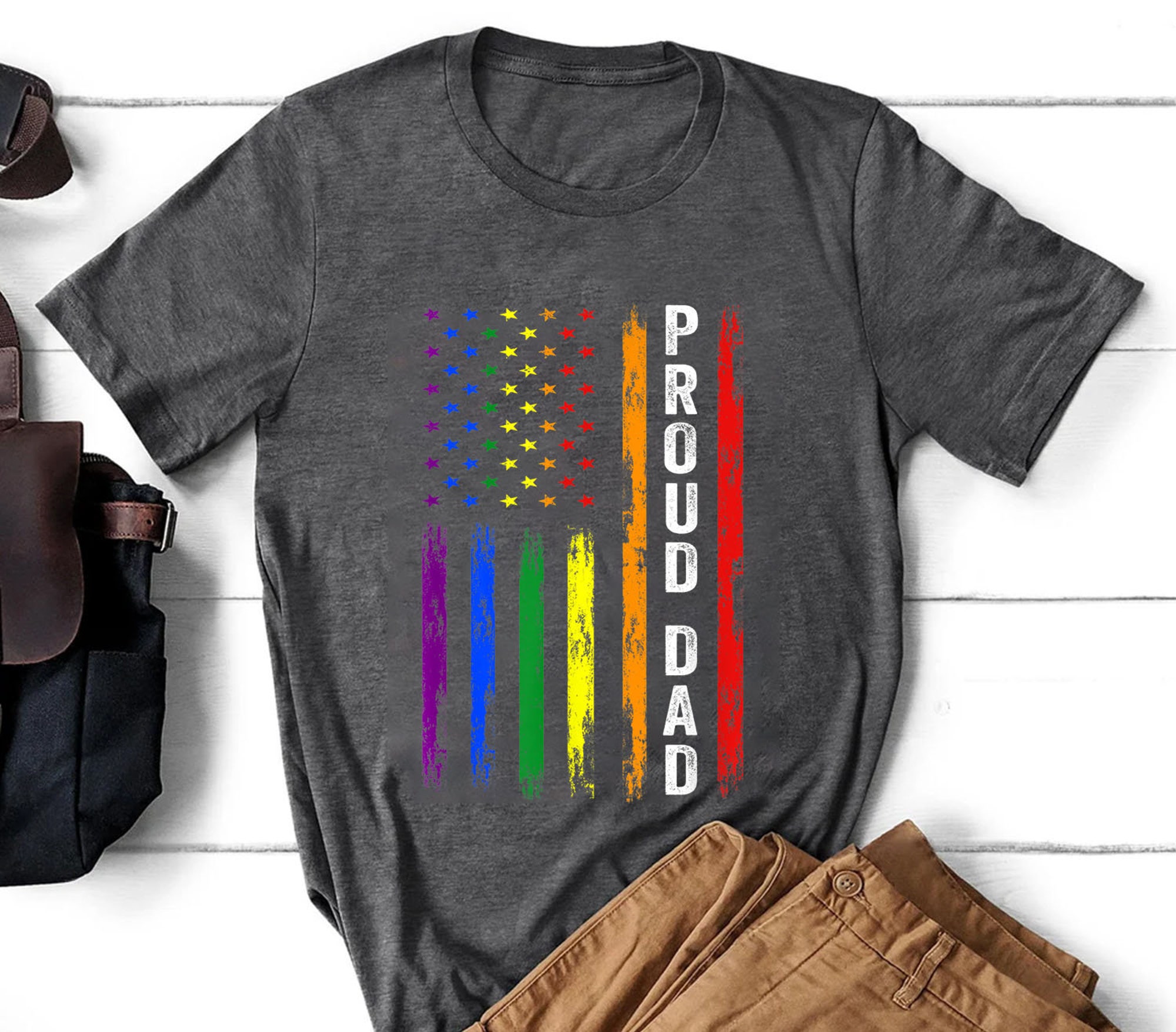 Proud Dad LGBT Shirt