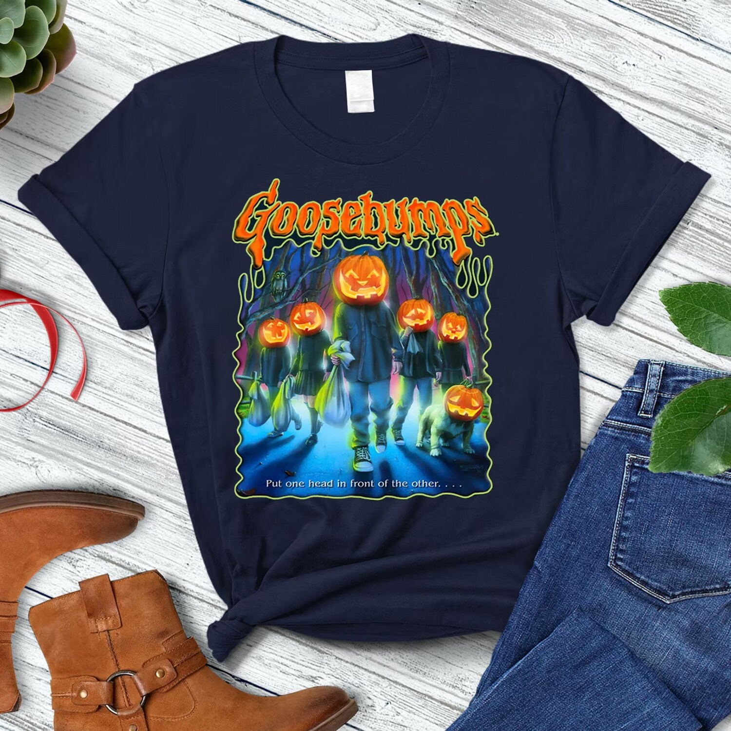 Discover Goosebumps Shirt - Attack Of The Jack O'Lanterns T-shirt