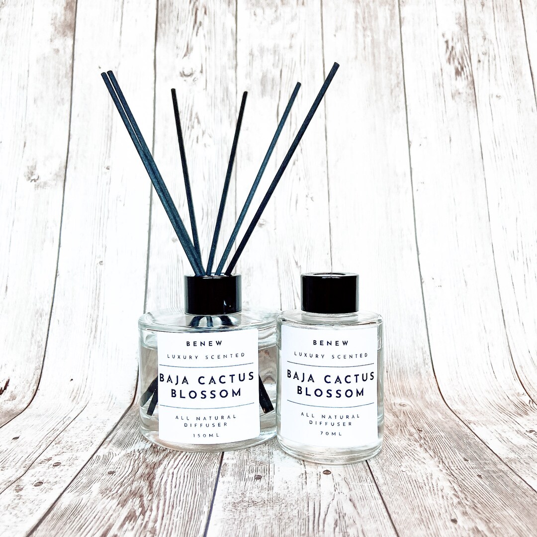 Reed Diffuser, Baja Cactus Blossom, Home Fragrance, Diffuser Oil ...