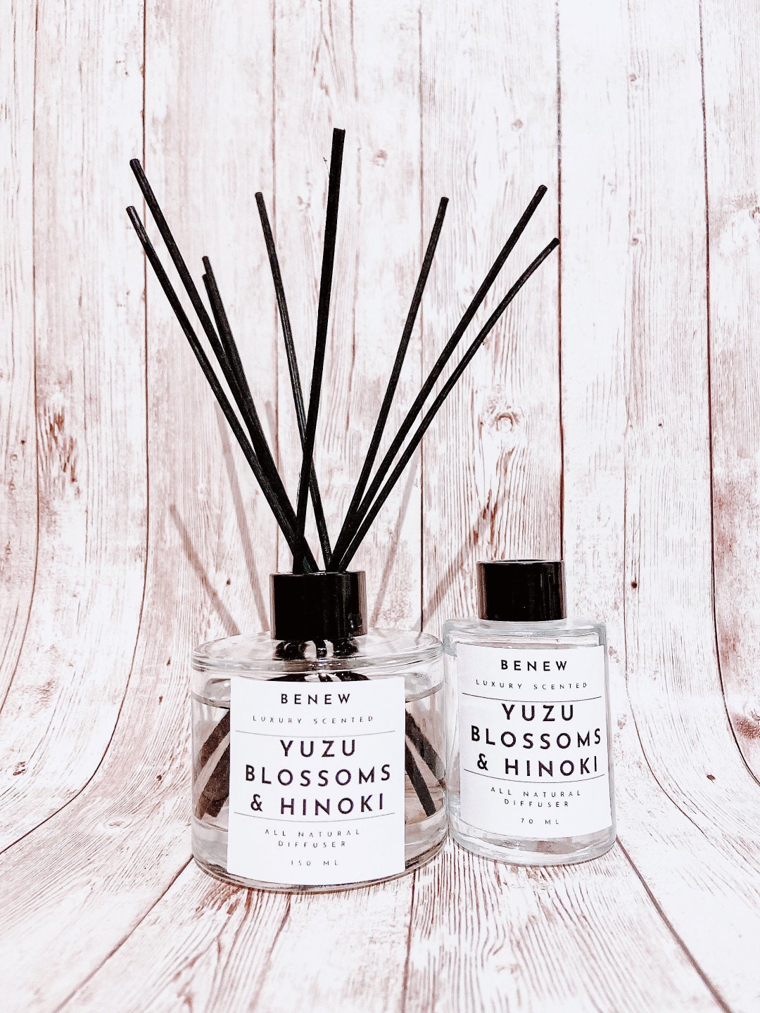 Reed Diffuser, Yuzu Blossoms & Hinoki, Home Fragrance, Diffuser Oil