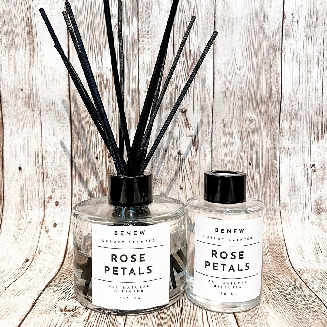 Reed Diffuser, Rose Petals, Home Fragrance, Diffuser Oil, Luxury Scents ...