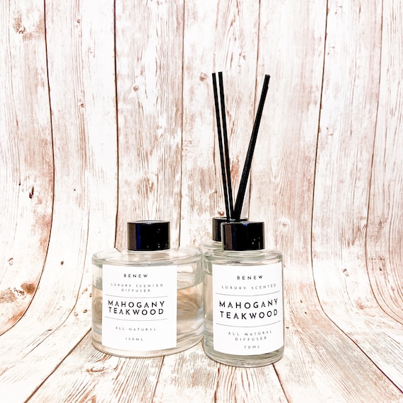  Scented Candle & Reed Diffuser Set for Home Fragrance, Lavender Woods Scented Candle for Men and Fragrance Diffuser
