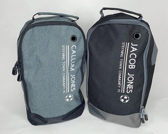 personalised walking boot bag