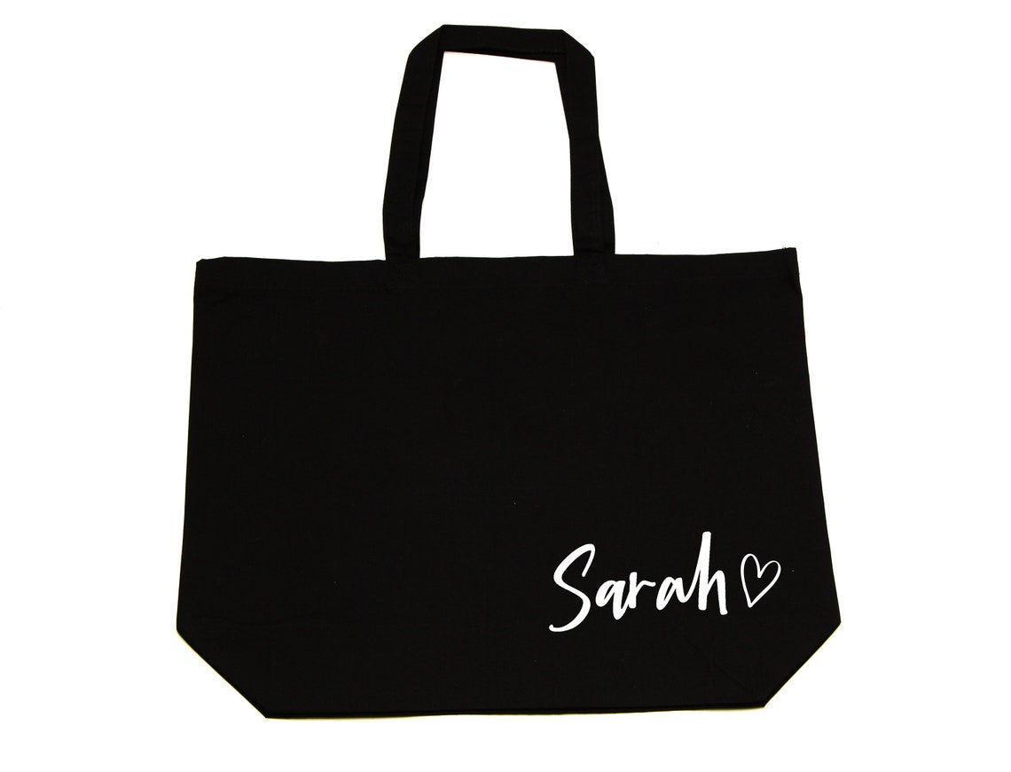 Personalised Name Tote Bag Personalised Gift Shopping Bag | Etsy