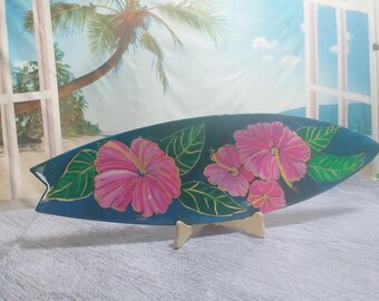 Decoración de pared de tabla de surf, arte de la pared de la playa, arte del océano, decoración de la playa, arte de la pared costera, decoración de la casa de la playa, playa