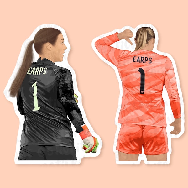 Mary Earps Vinyl Sticker, England Lionesses Sticker, Lionesses Gifts, Womens Football Stickers, Manchester United Women, WSL Stickers