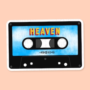 Niall Horan Himmel Vinyl Aufkleber, Skandi Aufkleber, Kassette, Niall Horan Merch, The Show, Hello Lovers, One Direction Aufkleber