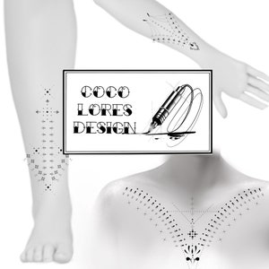 98 Point Dotwork Dots Tattoo procreare pennelli
