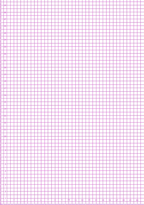 A4 Graph Paper for Procreate Etsy