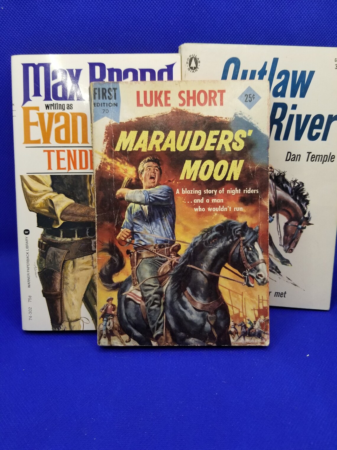 Vintage Western Paperback Books Etsy